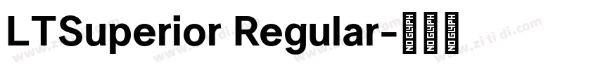LTSuperior Regular字体转换